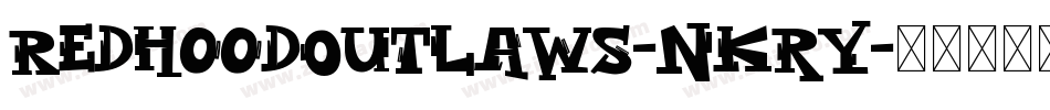 RedHoodOutlaws-nKrY字体转换