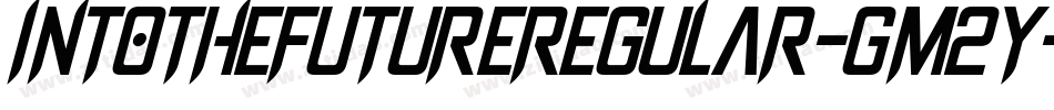 IntoTheFutureRegular-GM2y字体转换 IntoTheFutureRegular-GM2y字体转换