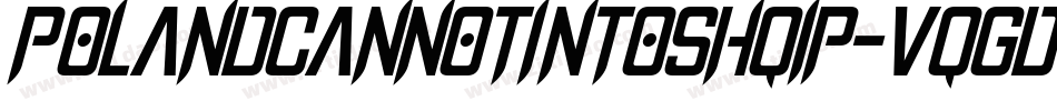 PolandCannotIntoShqip-vqgD字体转换