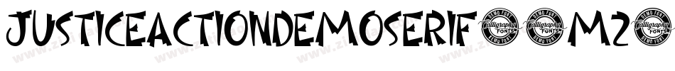 JusticeActionDemoSerif-8MZ0J字体转换
