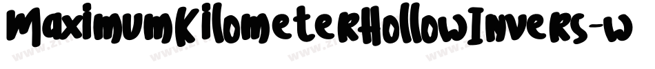 MaximumKilometerHollowInvers-w4gz字体转换