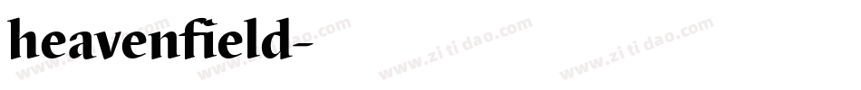 heavenfield字体转换