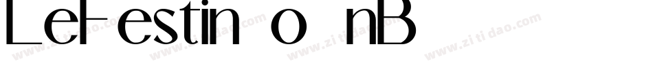 LeFestin-o7nB字体转换
