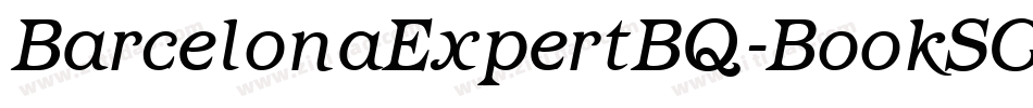 BarcelonaExpertBQ-BookSC字体转换