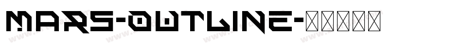 Mars-Outline字体转换