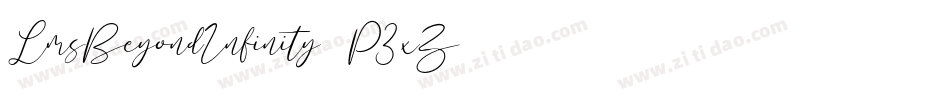 LmsBeyondInfinity-P3xZ字体转换