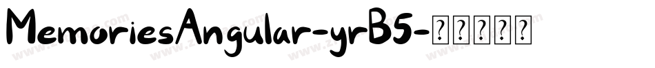 MemoriesAngular-yrB5字体转换