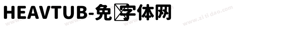 HEAVTUB字体转换