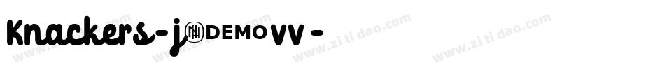 Knackers-j8vv字体转换