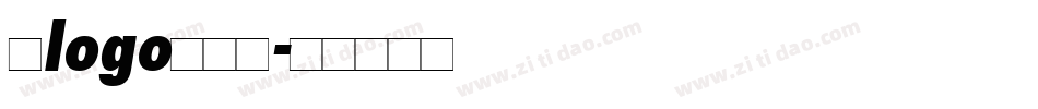 做logo的字体字体转换
