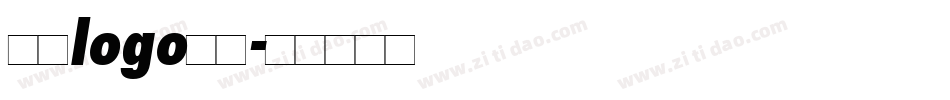 英文logo字体字体转换