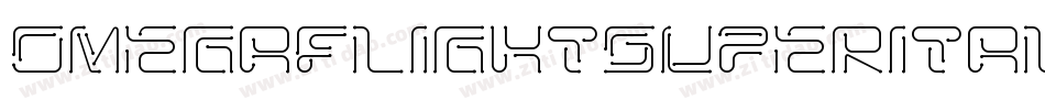 omegaflightsuperital字体转换