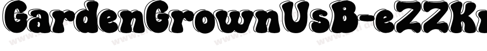 GardenGrownUsB-eZZKm字体转换