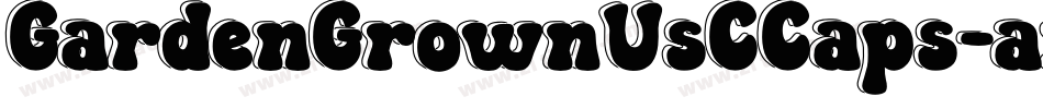 GardenGrownUsCCaps-axx8K字体转换 GardenGrownUsCCaps-axx8K字体转换