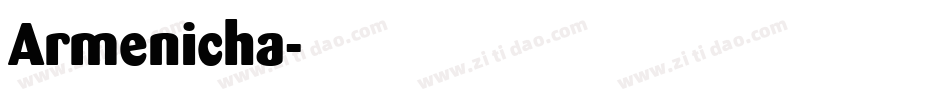Armenicha字体转换