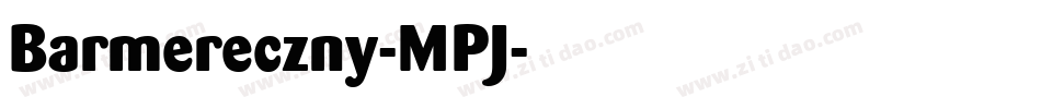 Barmereczny-MPJ字体转换