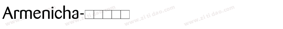 Armenicha字体转换