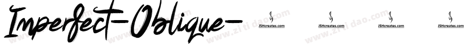 Imperfect-Oblique字体转换