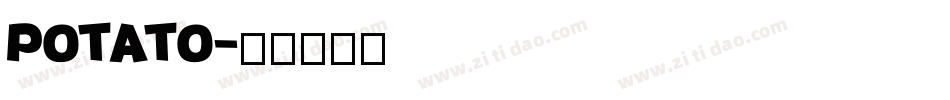 Potato字体转换