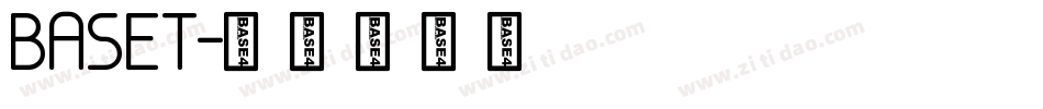 BASET字体转换
