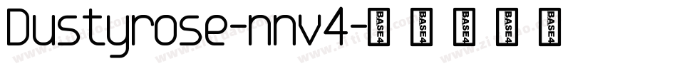 Dustyrose-nnv4字体转换