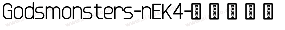 Godsmonsters-nEK4字体转换