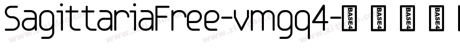 SagittariaFree-vmgq4字体转换