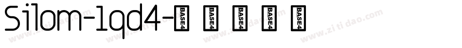 Silom-1qd4字体转换