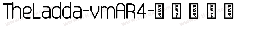 TheLadda-vmAR4字体转换