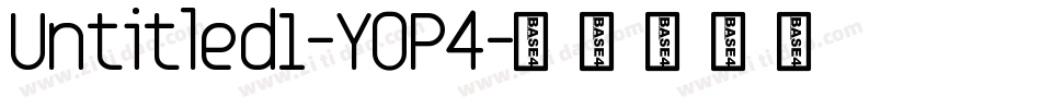 Untitled1-YOP4字体转换
