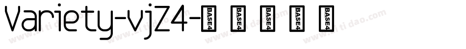 Variety-vjZ4字体转换