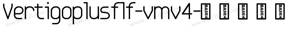 Vertigoplusflf-vmv4字体转换