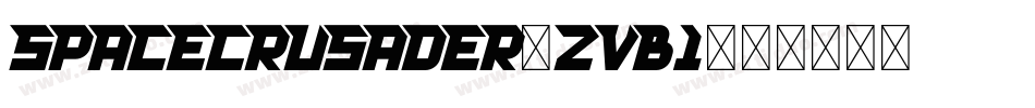 SpaceCrusader-zvB1字体转换