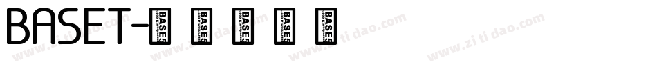BASET字体转换