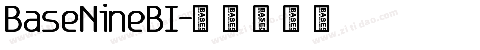BaseNineBI字体转换