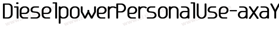 DieselpowerPersonalUse-axaY5字体转换
