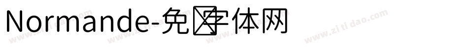 Normande字体转换