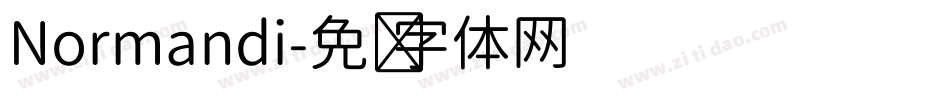 Normandi字体转换