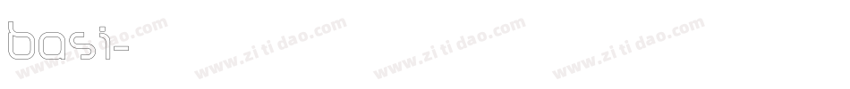 basi字体转换