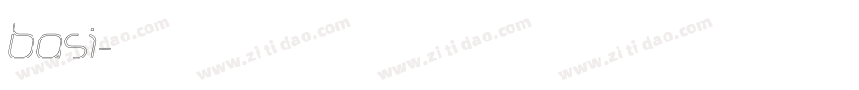 basi字体转换