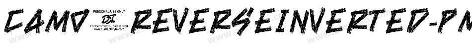 Camo3ReverseInverted-PMLE字体转换