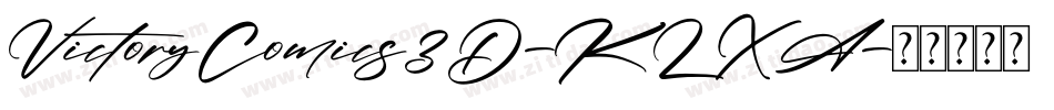 VictoryComics3D-KLXA字体转换