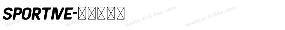 Sportive字体转换