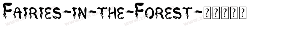 Fairies-in-the-Forest字体转换