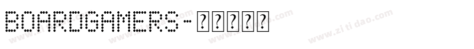 Boardgamers字体转换