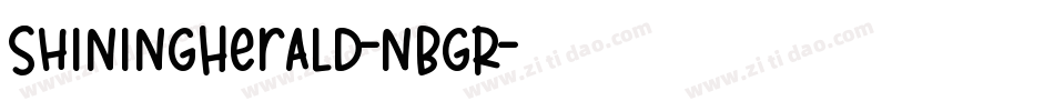 ShiningHerald-nBgR字体转换