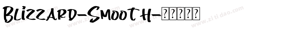 Blizzard-Smooth字体转换