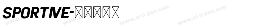 Sportive字体转换