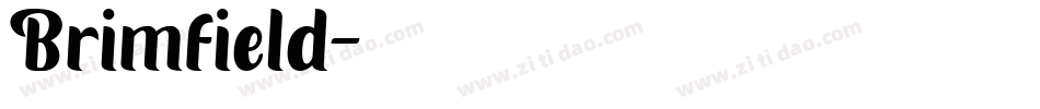 Brimfield字体转换
