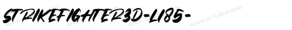 StrikeFighter3D-l185字体转换